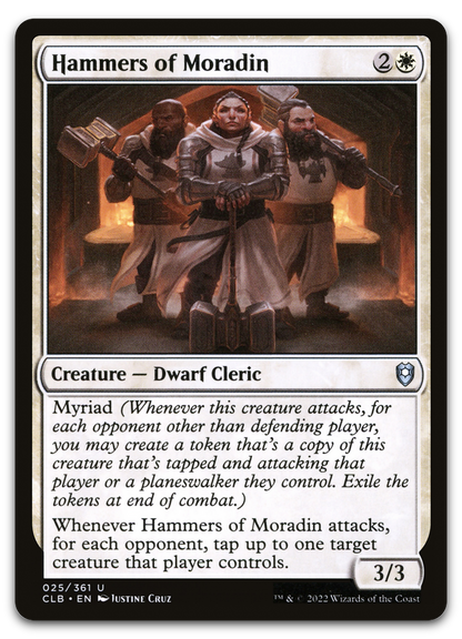 Hammers of Moradin (Commander Legends: Battle for Baldur's Gate)