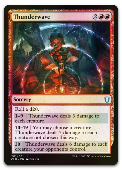 Thunderwave (Commander Legends: Battle for Baldur's Gate)