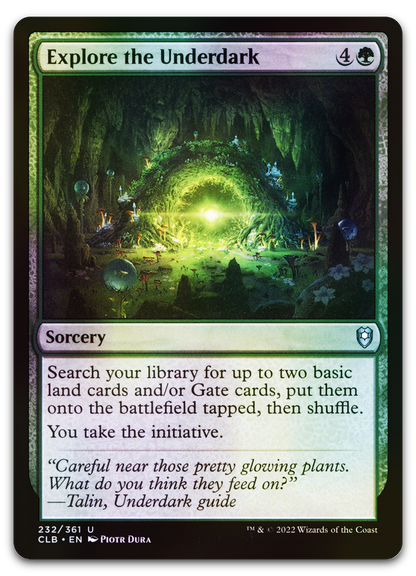 Explore the Underdark (Commander Legends: Battle for Baldur's Gate)