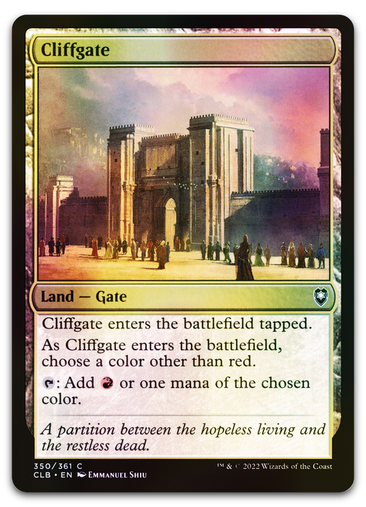 Cliffgate (Commander Legends: Battle for Baldur's Gate)