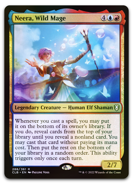 Neera, Wild Mage (Commander Legends: Battle for Baldur's Gate)