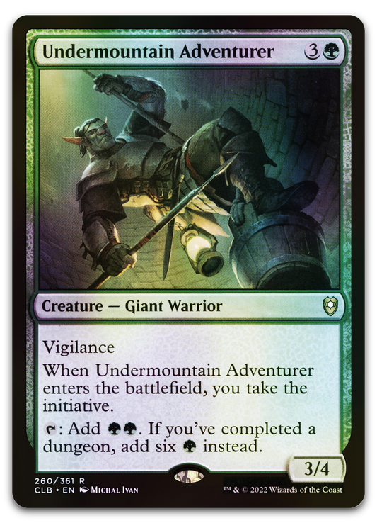 Undermountain Adventurer (Commander Legends: Battle for Baldur's Gate)