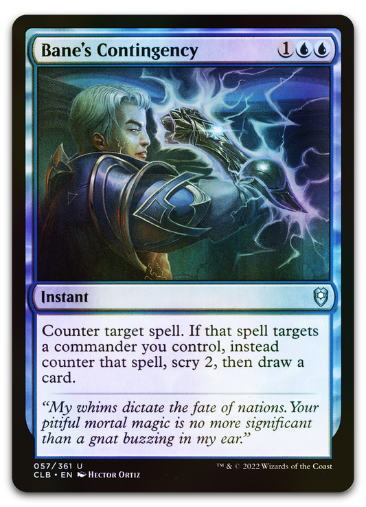 Bane's Contingency (Commander Legends: Battle for Baldur's Gate)
