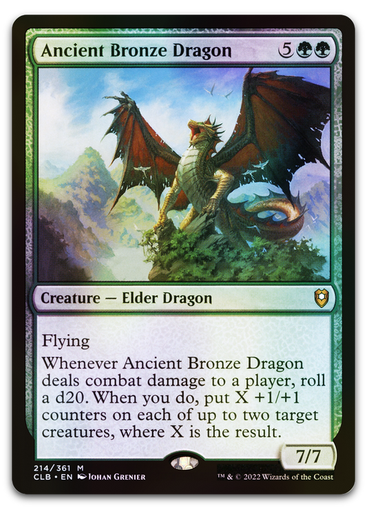 Ancient Bronze Dragon (Commander Legends: Battle for Baldur's Gate)