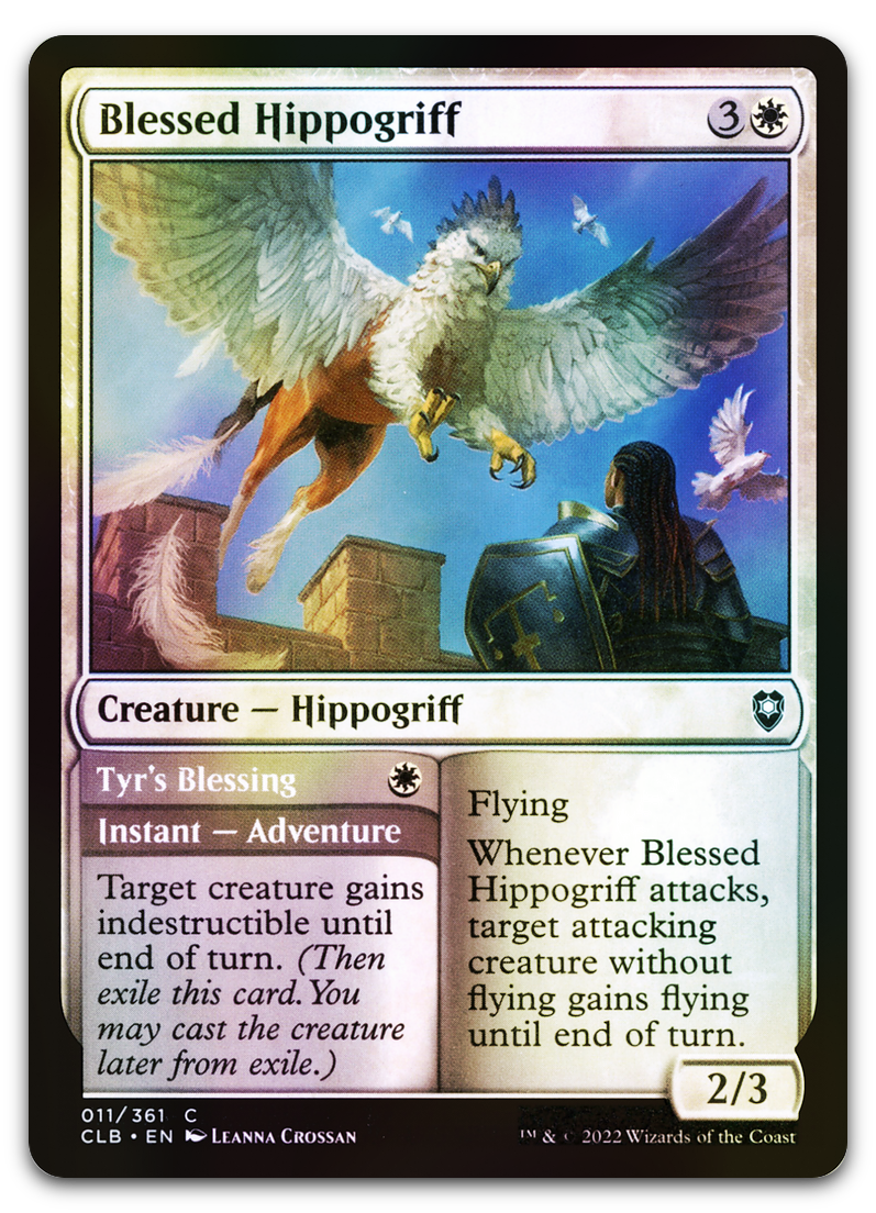 Blessed Hippogriff (Commander Legends: Battle for Baldur's Gate)
