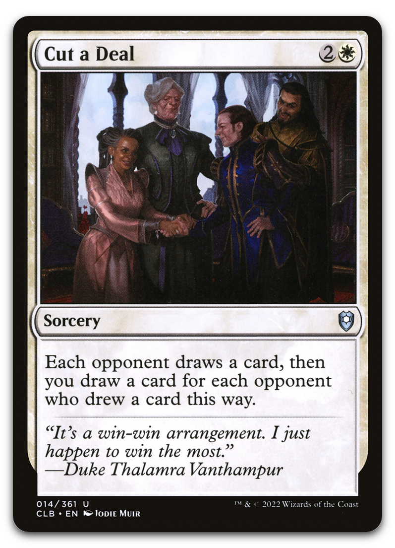 Cut a Deal (Commander Legends: Battle for Baldur's Gate)