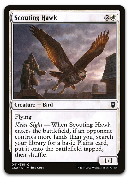Scouting Hawk (Commander Legends: Battle for Baldur's Gate)