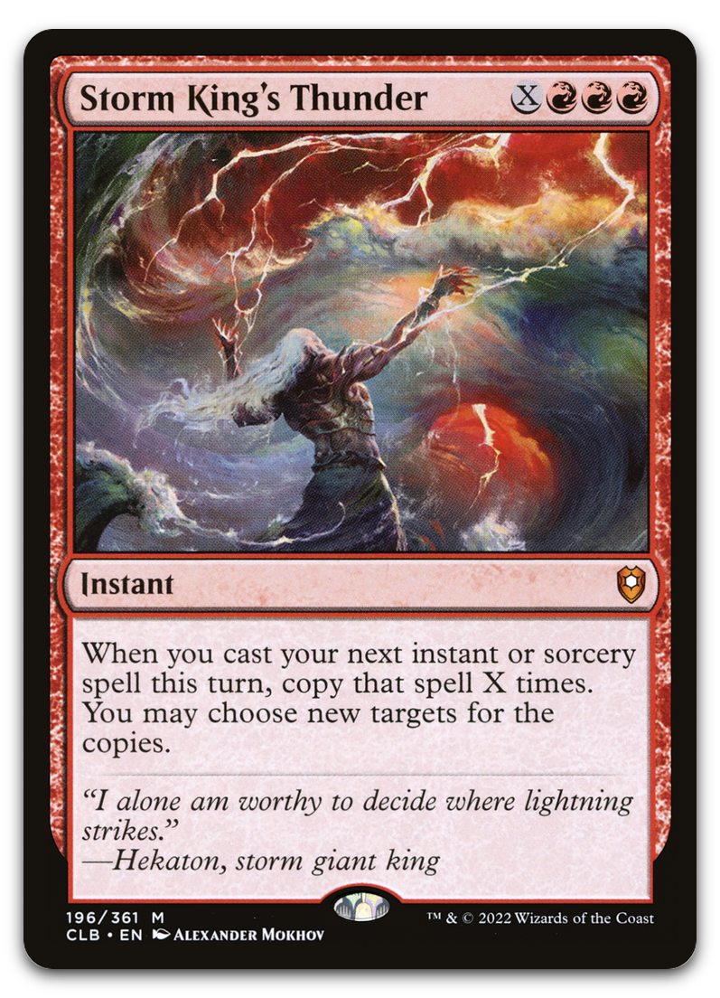 Storm King's Thunder (Commander Legends: Battle for Baldur's Gate)