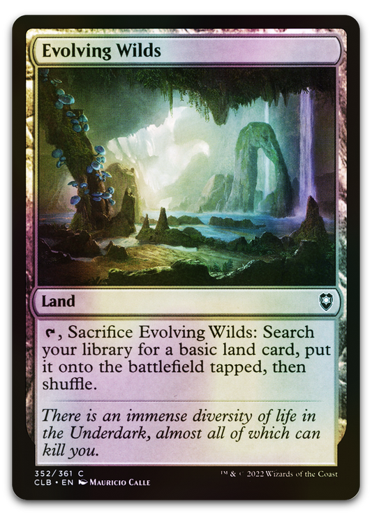 Evolving Wilds (Commander Legends: Battle for Baldur's Gate)