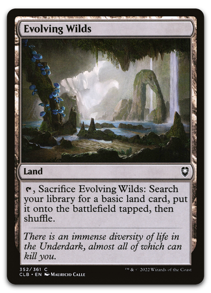 Evolving Wilds (Commander Legends: Battle for Baldur's Gate)