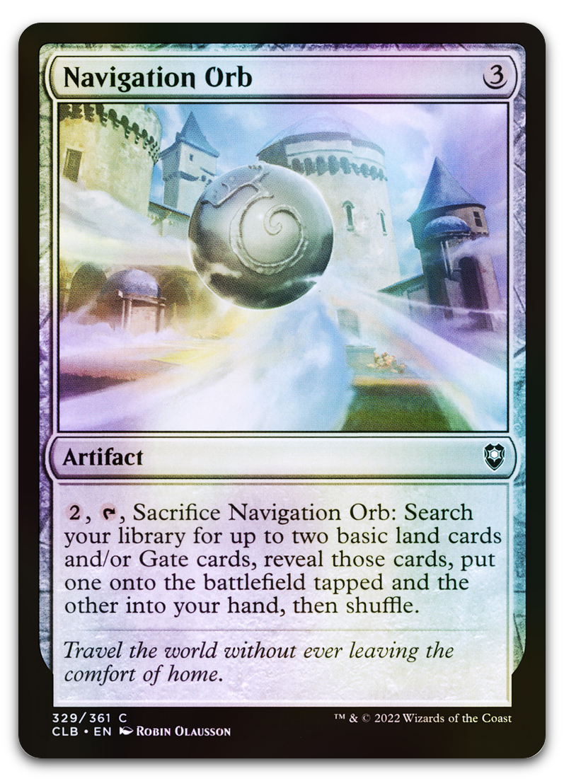 Navigation Orb (Commander Legends: Battle for Baldur's Gate)