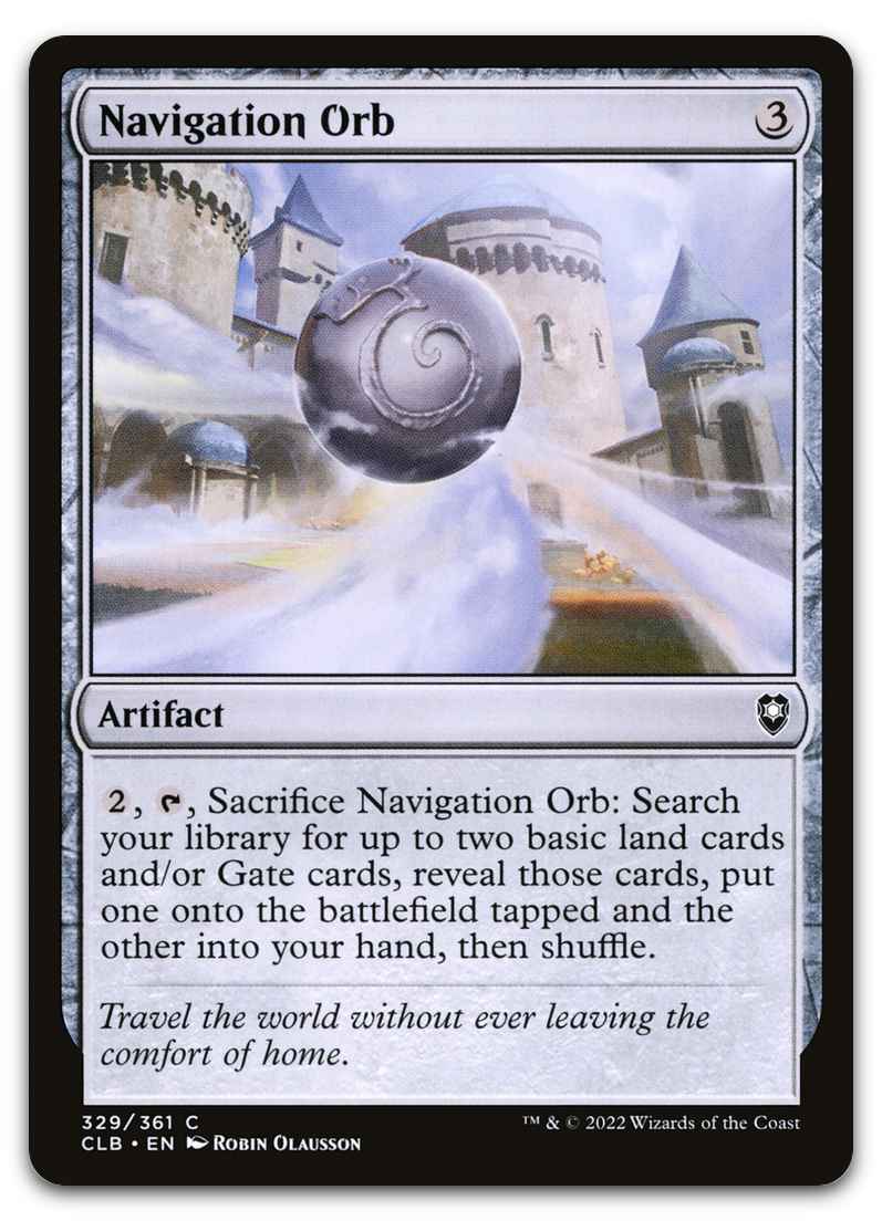 Navigation Orb (Commander Legends: Battle for Baldur's Gate)