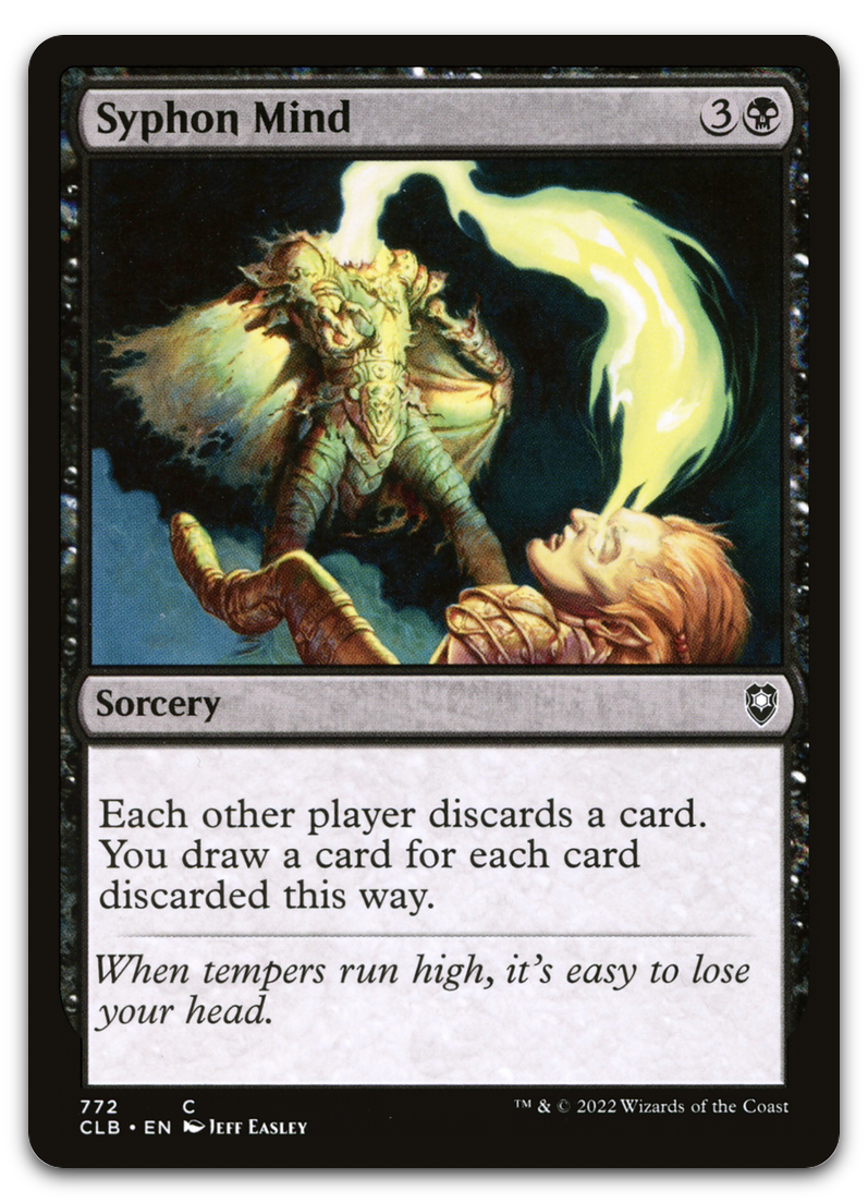 Syphon Mind (Commander Legends: Battle for Baldur's Gate)