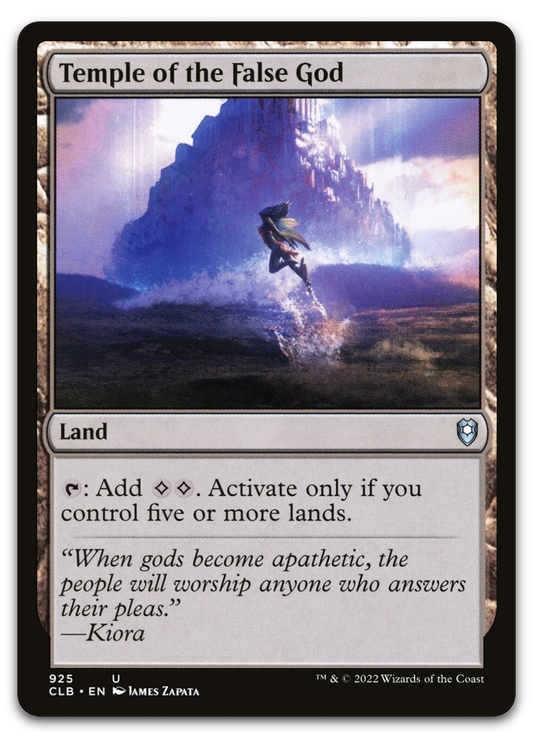 Temple of the False God (Commander Legends: Battle for Baldur's Gate)