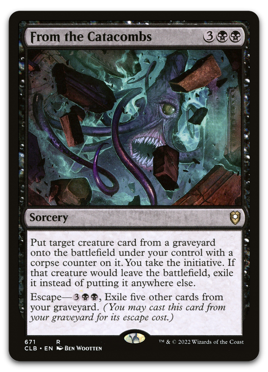 From the Catacombs (Commander Legends: Battle for Baldur's Gate)