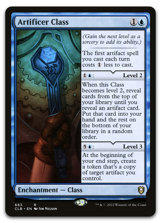 Artificer Class (Commander Legends: Battle for Baldur's Gate)