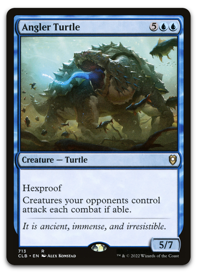 Angler Turtle (Commander Legends: Battle for Baldur's Gate)