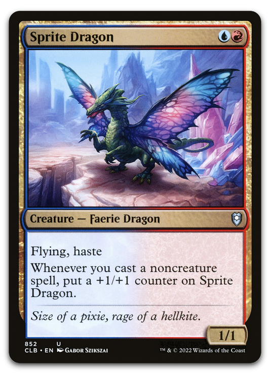 Sprite Dragon (Commander Legends: Battle for Baldur's Gate)