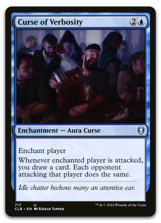 Curse of Verbosity (Commander Legends: Battle for Baldur's Gate)