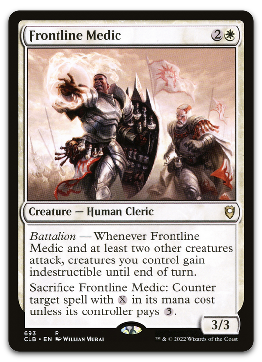 Frontline Medic (Commander Legends: Battle for Baldur's Gate)