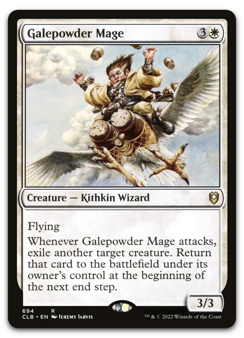 Galepowder Mage (Commander Legends: Battle for Baldur's Gate)