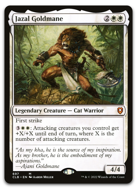 Jazal Goldmane (Commander Legends: Battle for Baldur's Gate)