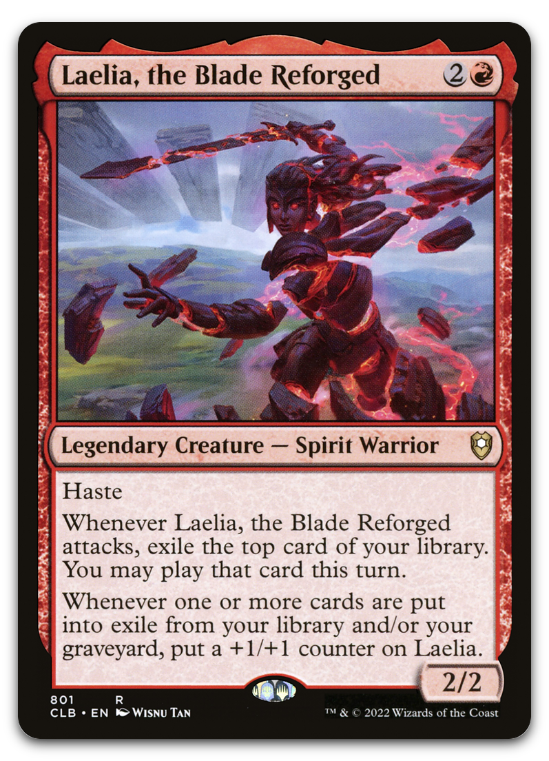 Laelia, the Blade Reforged (Commander Legends: Battle for Baldur's Gate)