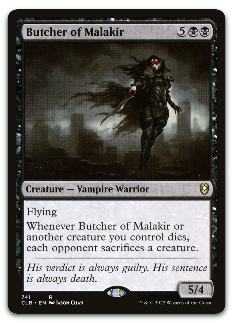 Butcher of Malakir (Commander Legends: Battle for Baldur's Gate)