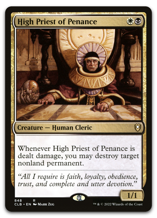 High Priest of Penance (Commander Legends: Battle for Baldur's Gate)