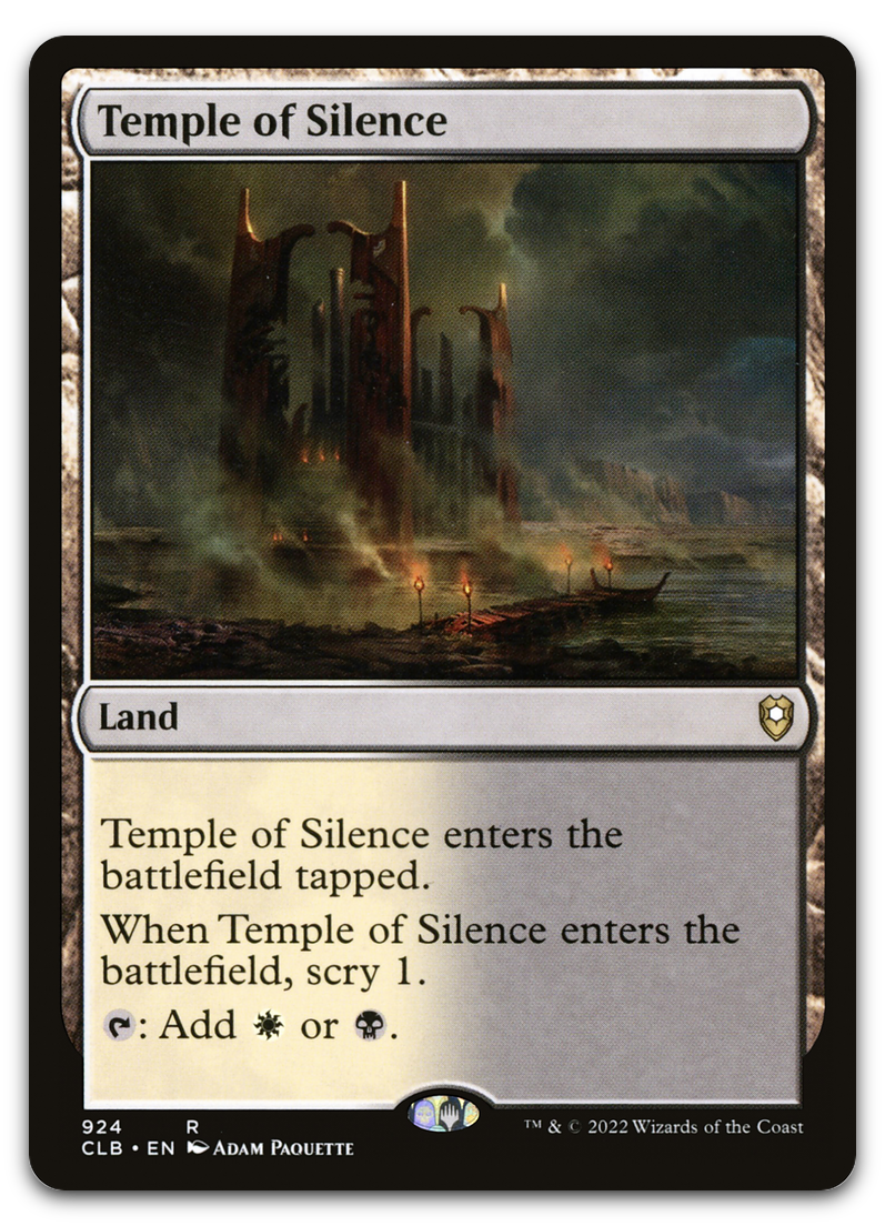 Temple of Silence (Commander Legends: Battle for Baldur's Gate)