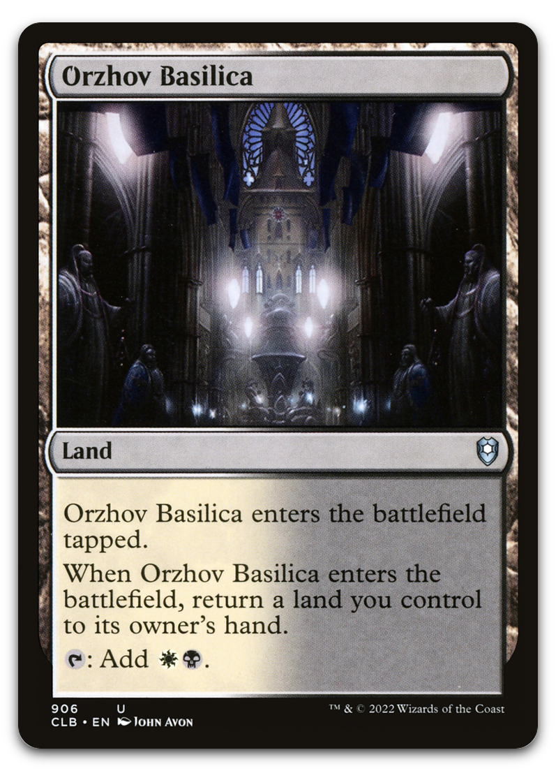 Orzhov Basilica (Commander Legends: Battle for Baldur's Gate)