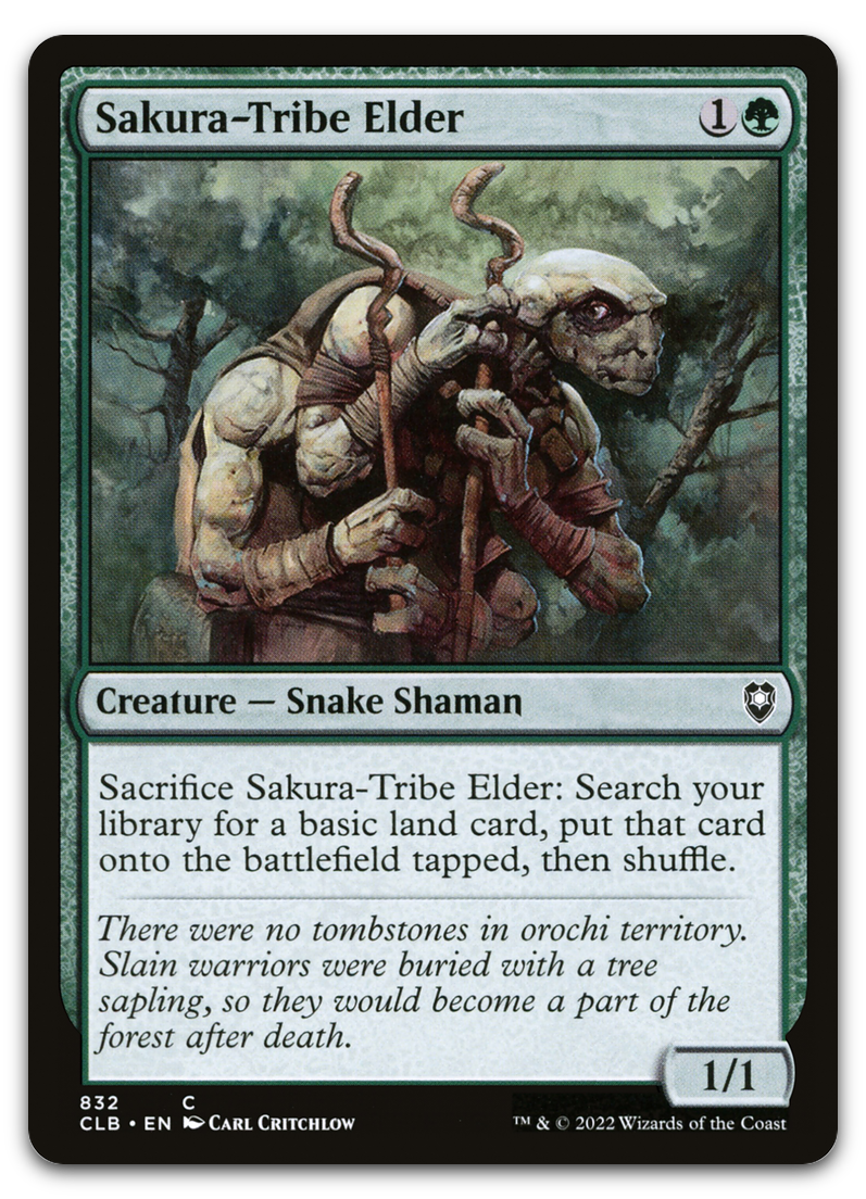 Sakura-Tribe Elder (Commander Legends: Battle for Baldur's Gate)