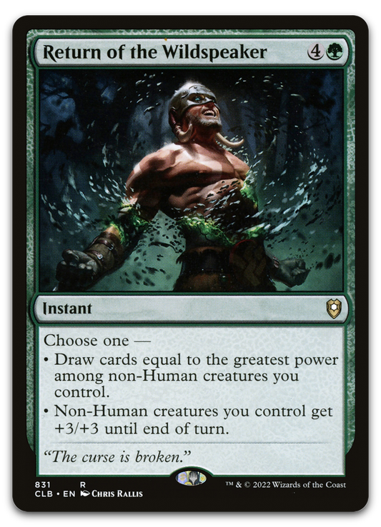 Return of the Wildspeaker (Commander Legends: Battle for Baldur's Gate)