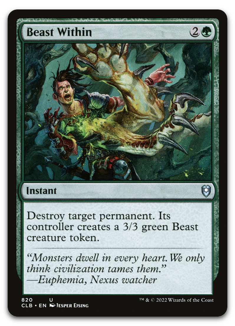 Beast Within (Commander Legends: Battle for Baldur's Gate)