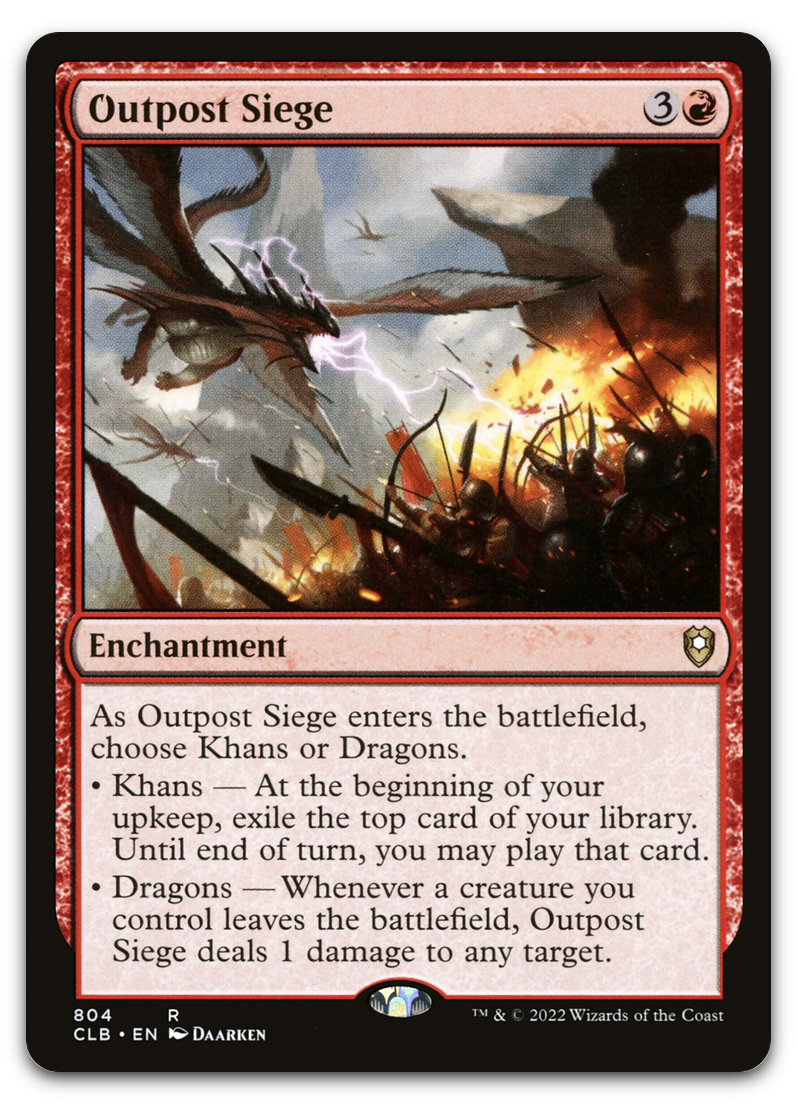 Outpost Siege (Commander Legends: Battle for Baldur's Gate)