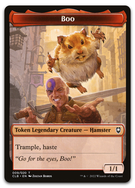Boo Token (Commander Legends: Battle for Baldur's Gate)