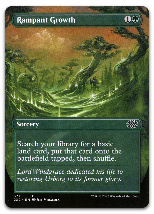 Rampant Growth (Borderless) (Double Masters 2022)