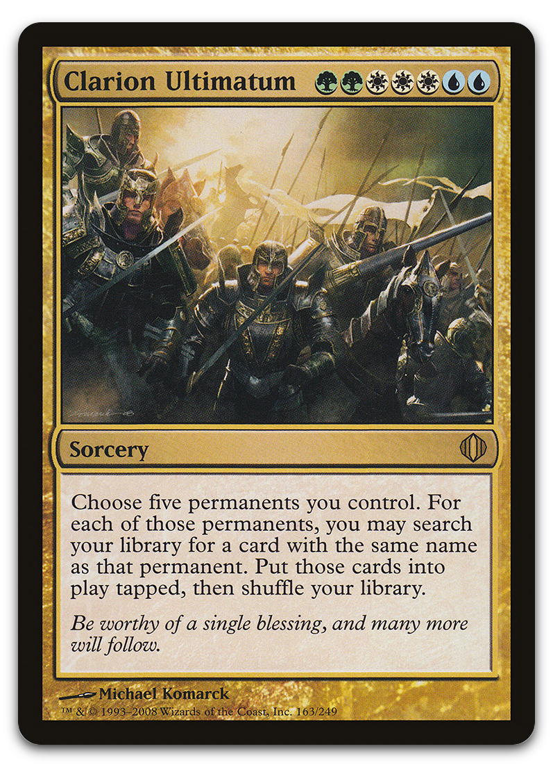 Clarion Ultimatum (Shards of Alara)
