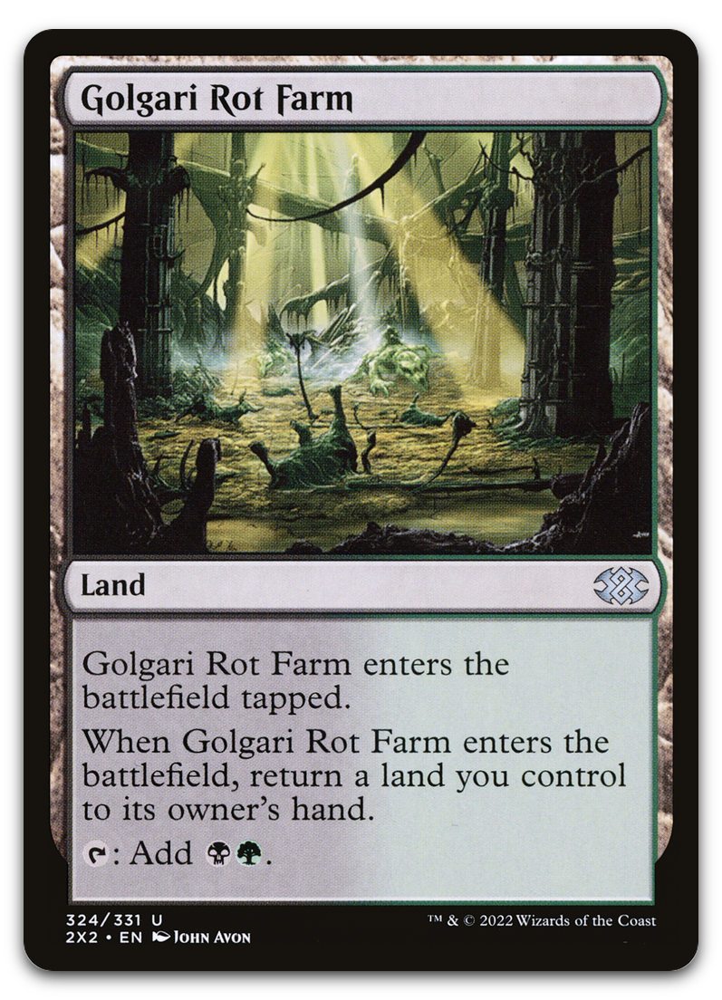 Golgari Rot Farm (Double Masters 2022)