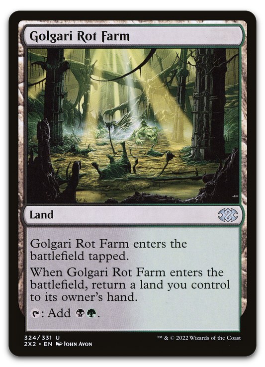 Golgari Rot Farm (Double Masters 2022)