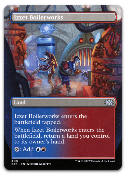 Izzet Boilerworks (Borderless) (Double Masters 2022)