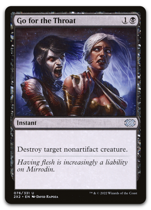 Go for the Throat (Double Masters 2022)