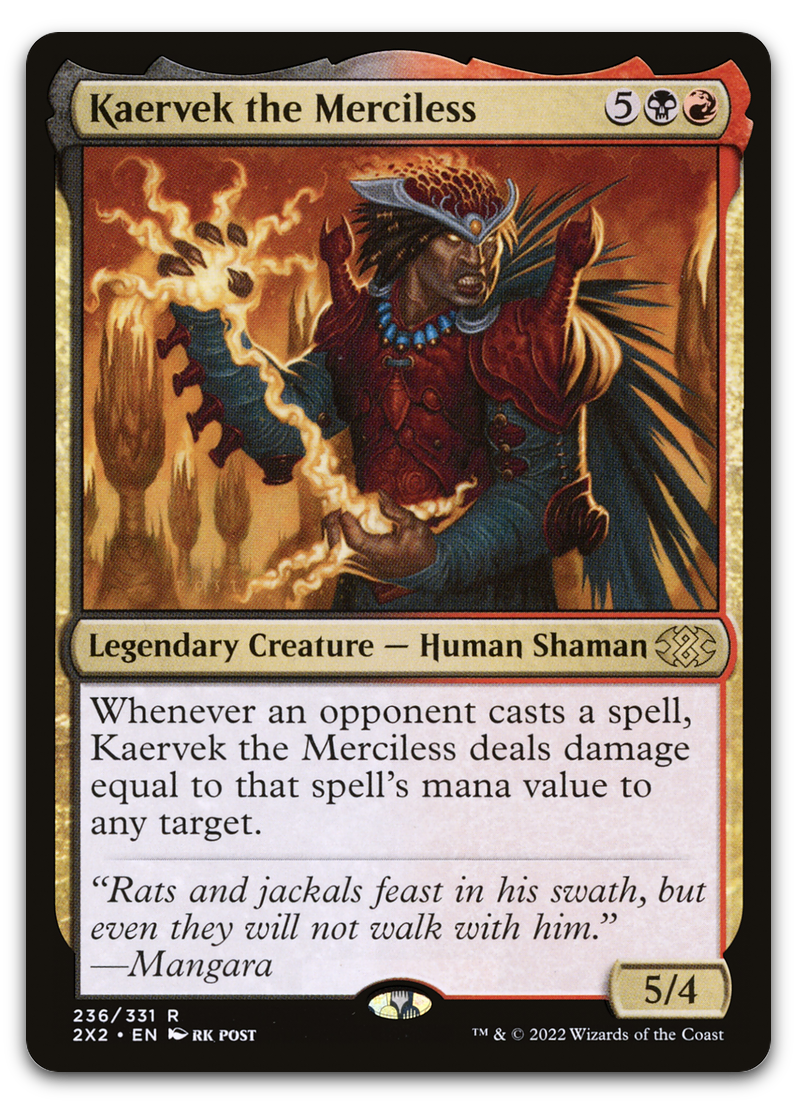 Kaervek the Merciless (Double Masters 2022)