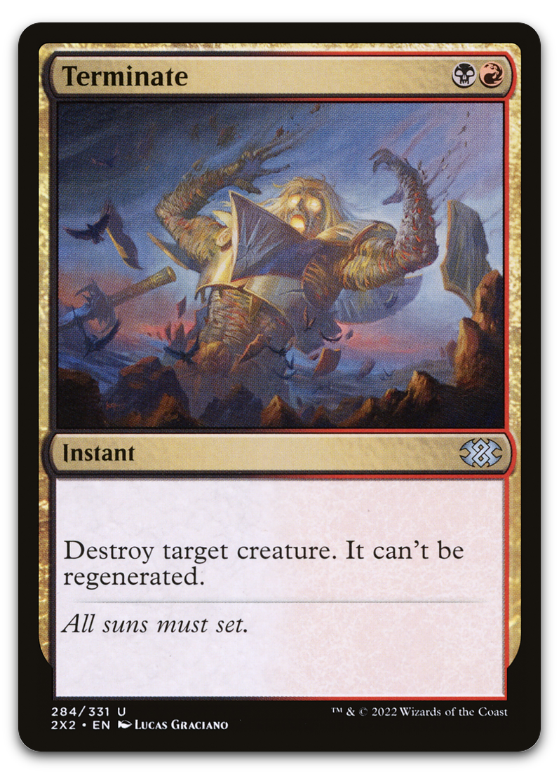 Terminate (Double Masters 2022)