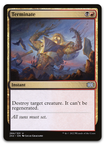 Terminate (Double Masters 2022)