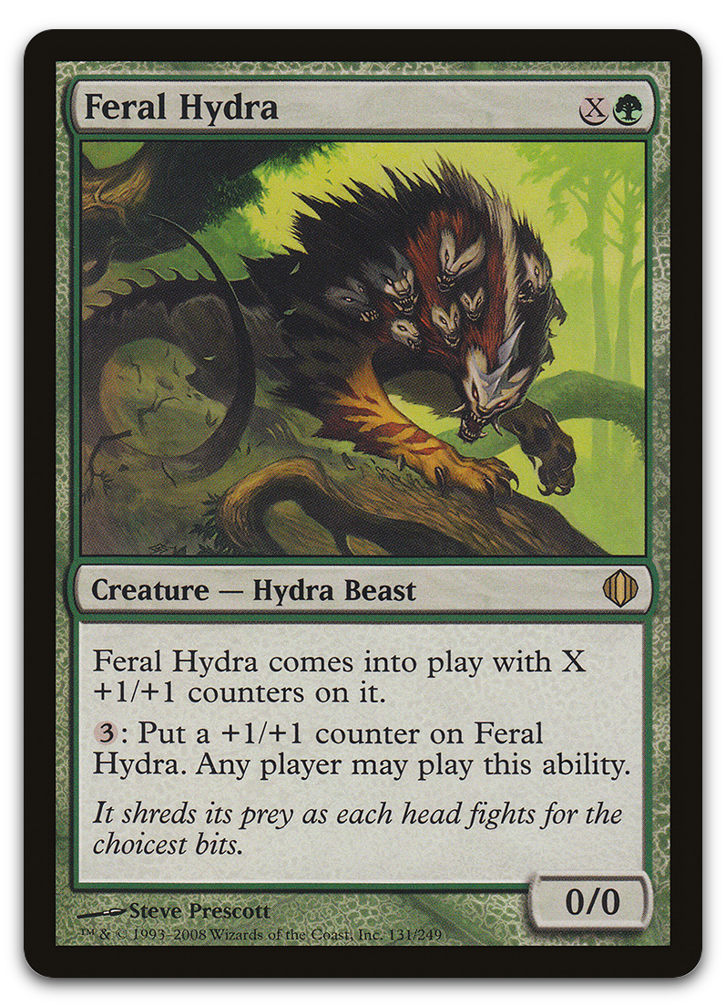Feral Hydra (Shards of Alara)