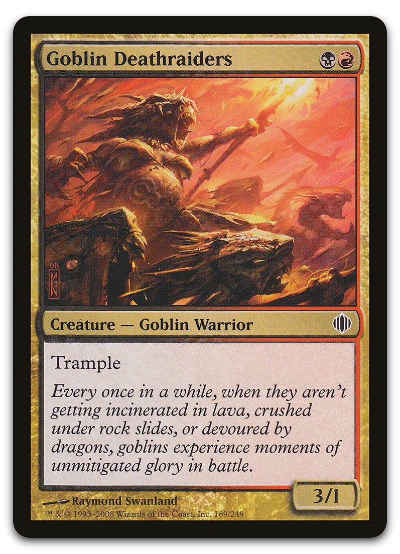 Goblin Deathraiders (Shards of Alara)