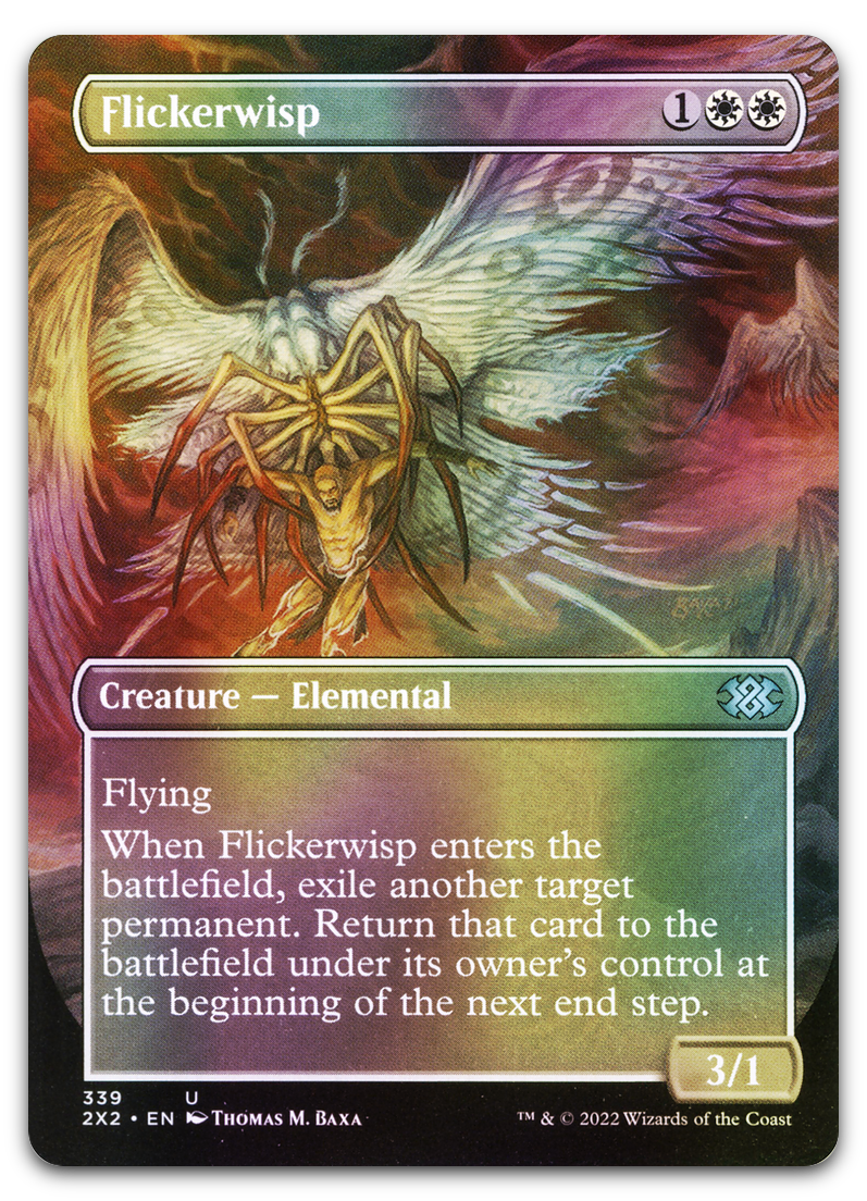 Flickerwisp (Borderless) (Double Masters 2022)