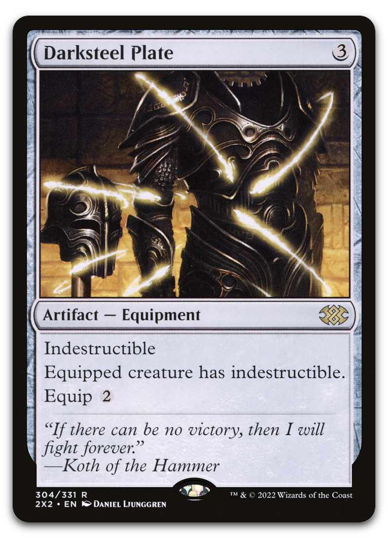 Darksteel Plate (Double Masters 2022)