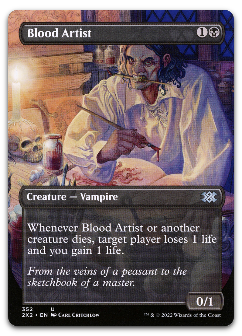 Blood Artist (Borderless) (Double Masters 2022)